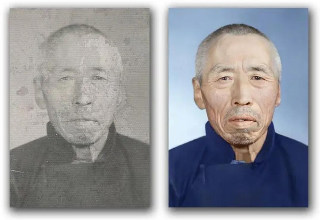 井冈山破损照片修复-56